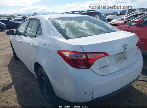 2T1BURHEXJC054141 2018 TOYOTA LL Белый Задняя левая четверть