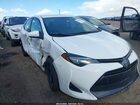 2018 Toyota Corolla Le Белый vin: 2T1BURHEXJC054141