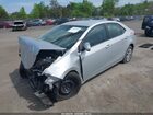 2018 Toyota Corolla Le Серебряный vin: 2T1BURHEXJC062885