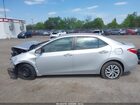 2018 Toyota Corolla Le Серебряный vin: 2T1BURHEXJC062885