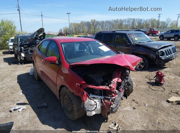 2T1BURHEXJC068931 2018 TOYOTA LL Red Առջևի աջ