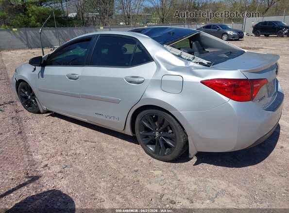 2T1BURHEXJC095823 2018 TOYOTA LL Silver Задня ліва чверть