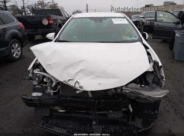 2T1BURHEXKC148232 2019 TOYOTA LL White Widok zestawu wskaźników