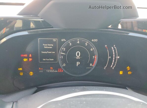 2T2ADCAZ2RC013077 2024 LEXUS NX Серый Вид щитка приборов