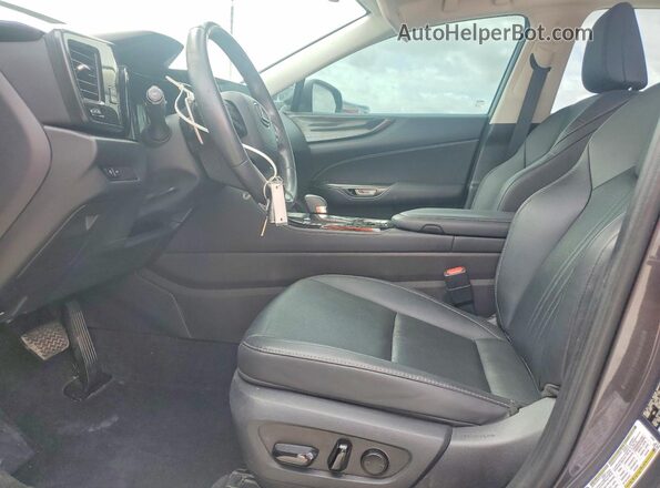 2T2ADCAZ8PC003702 2023 LEXUS NX Gray Widok wnętrza z przodu