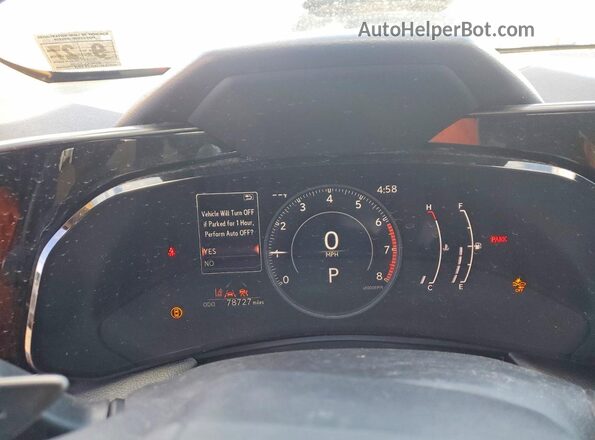 2T2AGCEZ2NC009350 2022 LEXUS NX Серебряный Вид щитка приборов