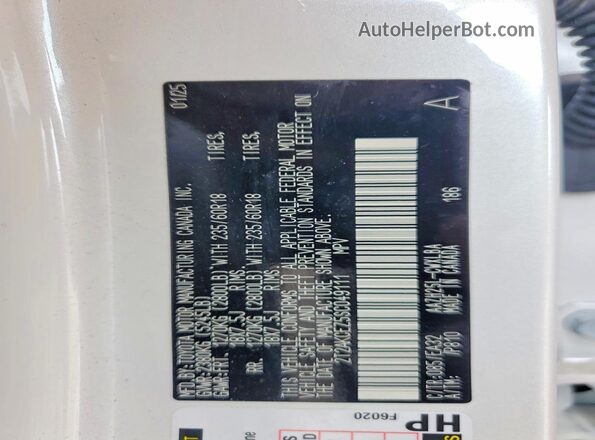 2T2AKCEZ5SC049111 2025 LEXUS NX White Vista interior de 360 grados