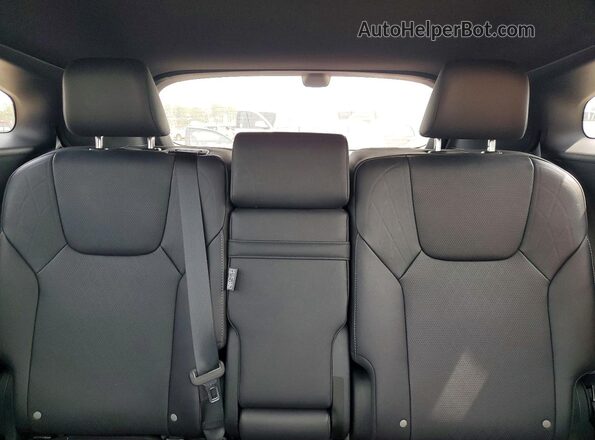 2T2BAMBA0RC023926 2024 LEXUS RX Black უკანა სავარძლების ხედი