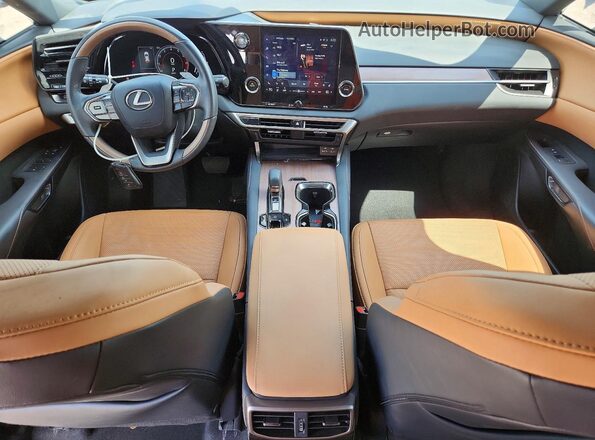 2T2BAMBA3PC006311 2023 LEXUS RX Gray Вид панелі приладів