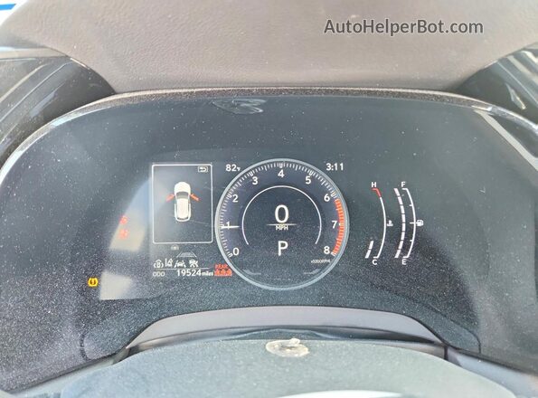 2T2BAMBA3PC006311 2023 LEXUS RX Gray Вид щитка приладів
