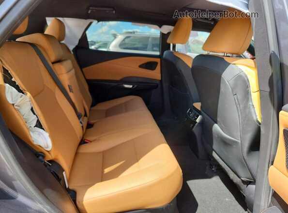 2T2BAMBA3PC006311 2023 LEXUS RX Gray Вид задньої частини салону