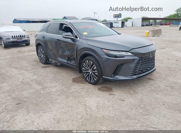2T2BAMBA3RC028067 2024 LEXUS RX 350 Серый Передняя правая четверть