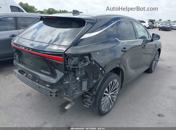 2T2BAMBA3RC046567 2024 LEXUS RX 350 Black Задня права чверть