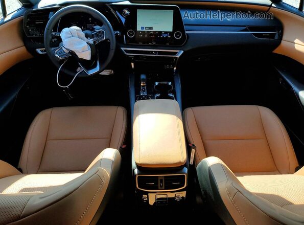 2T2BAMBA3SC064492 2025 LEXUS RX Black Widok deski rozdzielczej