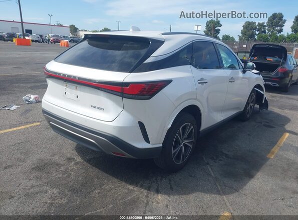 2T2BAMBA5PC005337 2023 LEXUS RX 350 Белый Задняя правая четверть