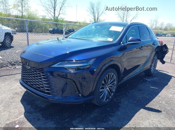 2T2BAMCA2PC026404 2023 LEXUS RX 350 Синий Передняя левая четверть