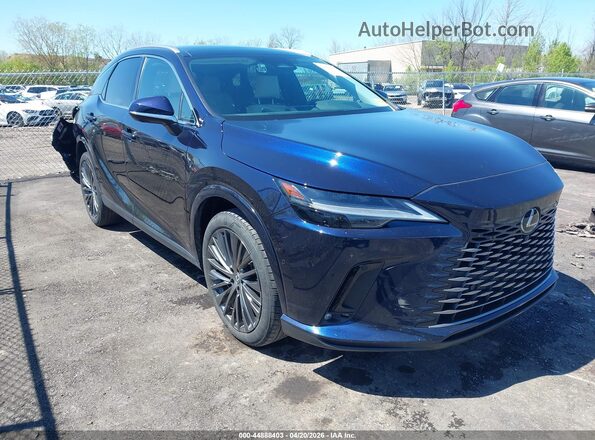 2T2BAMCA2PC026404 2023 LEXUS RX 350 Синий Передняя правая четверть