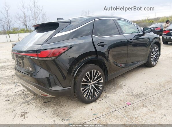 2T2BAMCA2RC045084 2024 LEXUS RX 350 Black Tył prawy