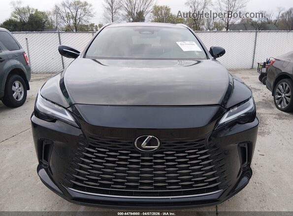 2T2BAMCA2RC045084 2024 LEXUS RX 350 Black Widok zestawu wskaźników