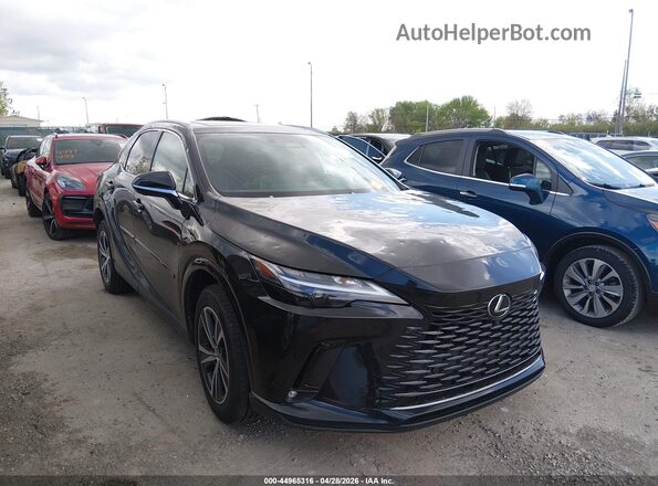 2T2BAMCA2RC053654 2024 LEXUS RX 350 Черный Передняя правая четверть