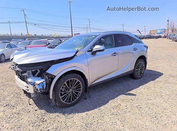 2T2BAMCA3RC078689 2024 LEXUS RX Silver Vista tres cuartos delantera izquierda