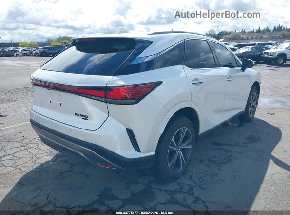 2T2BAMCA3SC110868 2025 LEXUS RX 350 White Հետևի աջ