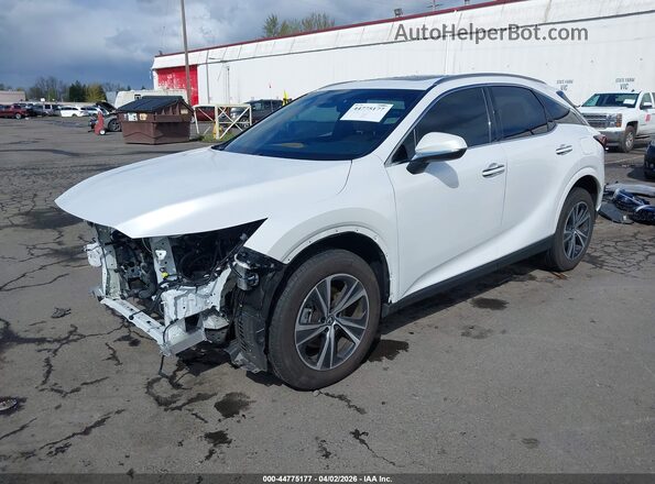 2T2BAMCA3SC110868 2025 LEXUS RX 350 White Առջևի ձախ երեք քառորդ տեսարան
