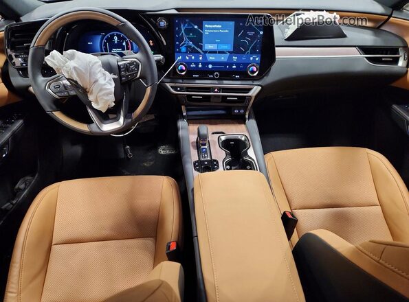 2T2BAMCA4SC094714 2025 LEXUS RX Black Вид панелі приладів