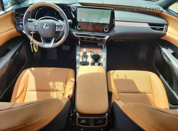 2T2BAMCA4TC127213 2026 LEXUS RX Black Dashboard view