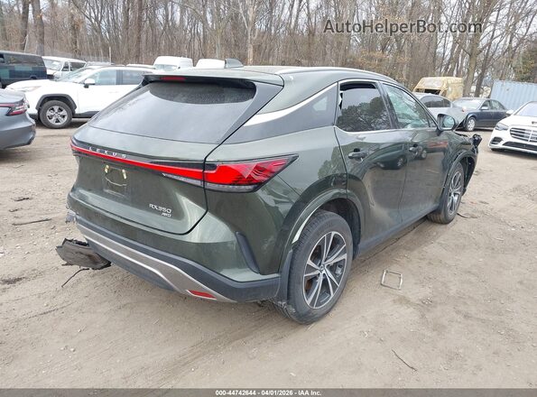 2T2BAMCA5RC067063 2024 LEXUS RX 350 Зеленый Задняя правая четверть