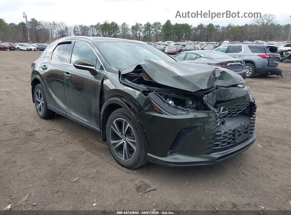 2T2BAMCA5RC067063 2024 LEXUS RX 350 Зеленый Передняя правая четверть