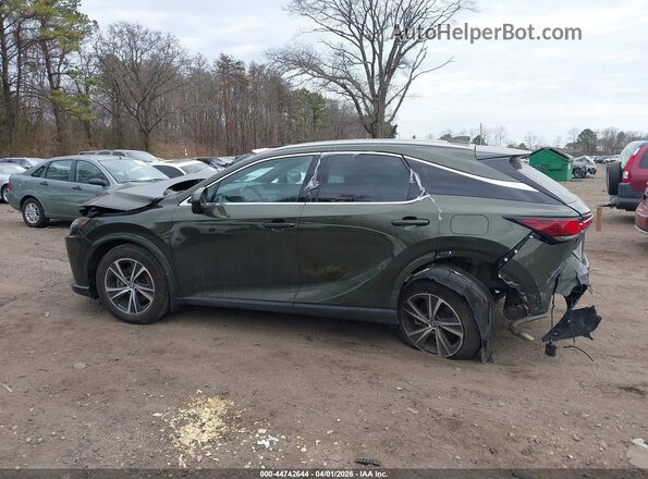 2T2BAMCA5RC067063 2024 LEXUS RX 350 Зеленый Панорамный вид салона 360°