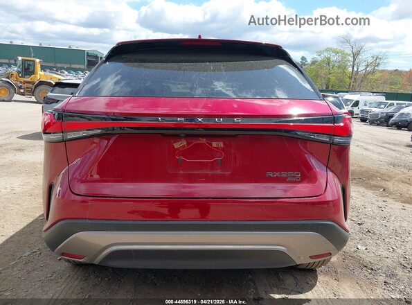2T2BAMCA5SC089425 2025 LEXUS RX 350 Red 