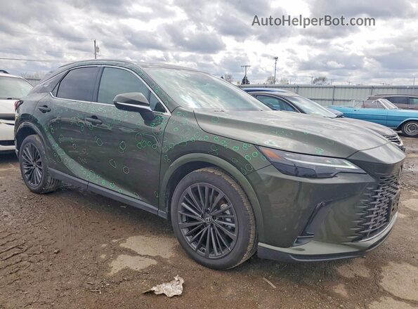 2T2BAMCA5SC117952 2025 LEXUS RX Green წინა მარჯვენა