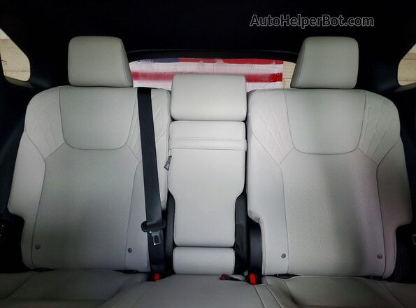 2T2BAMCA5TC130802 2026 LEXUS RX Белый Вид задних сидений
