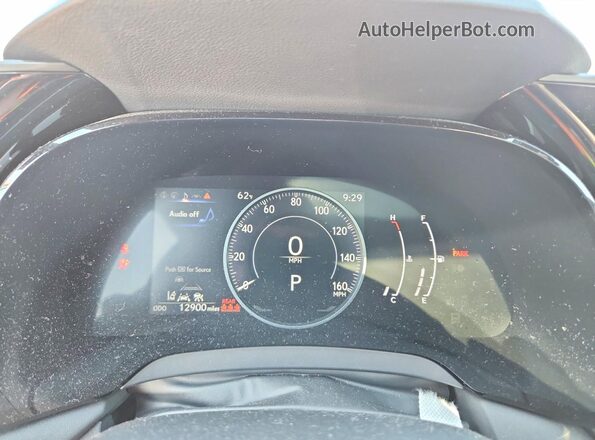 2T2BAMCA6RC055472 2024 LEXUS RX Белый Вид щитка приборов