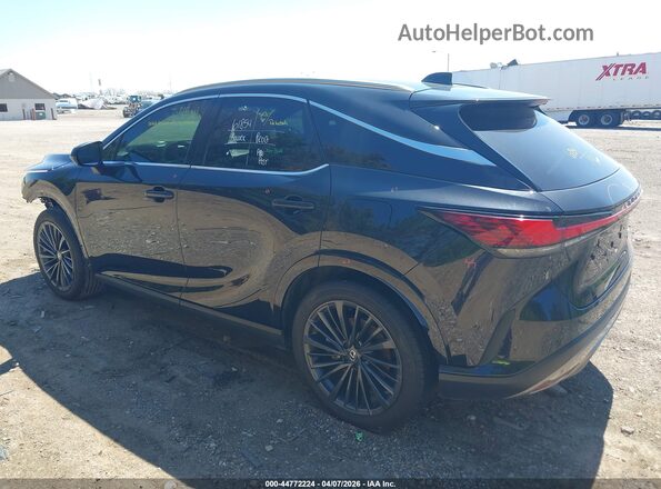 2T2BAMCA6SC118351 2025 LEXUS RX 350 Черный Задняя левая четверть