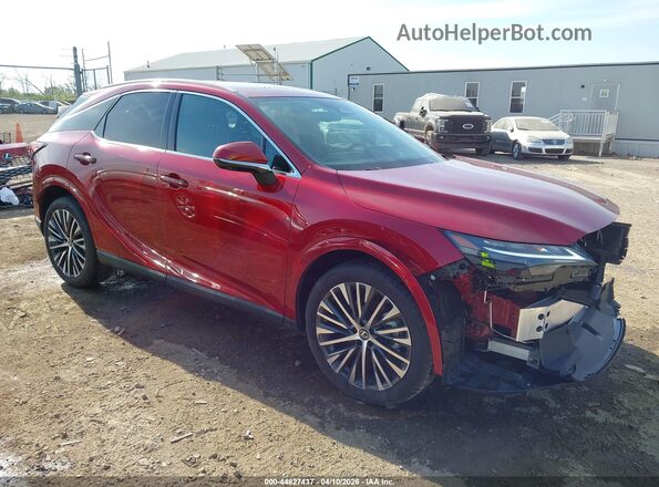 2T2BAMCA7TC133099 2026 LEXUS RX 350 Red Przód prawy