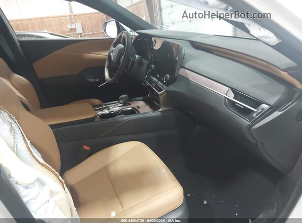 2T2BAMCA8SC104984 2025 LEXUS RX 350 White Widok wnętrza z przodu