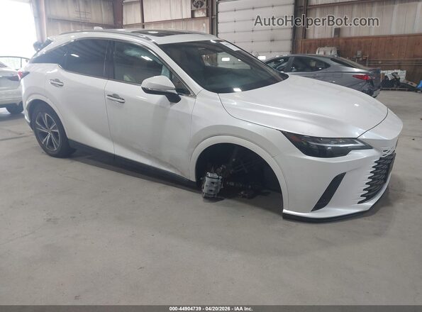 2T2BAMCA8SC104984 2025 LEXUS RX 350 White Przód prawy