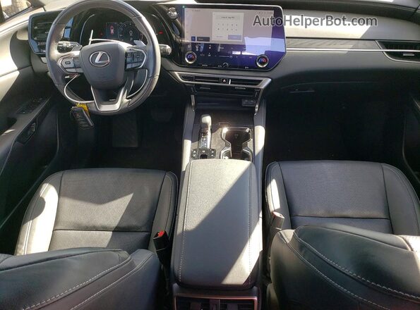 2T2BAMCAXPC007566 2023 LEXUS RX Gray წინა პანელის ხედი