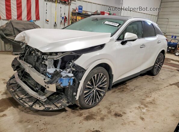 2T2BBMCA3SC087475 2025 LEXUS RX White წინა მარცხენა ხედი სამი მეოთხედიდან