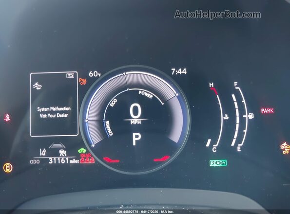 2T2BBMCA4PC002618 2023 LEXUS RX 350H Белый Вид задних сидений