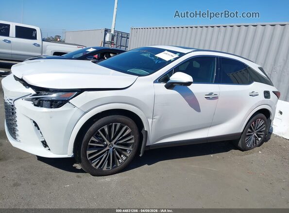 2T2BBMCA5SC068345 2025 LEXUS RX 350H Белый Панорамный вид салона 360°