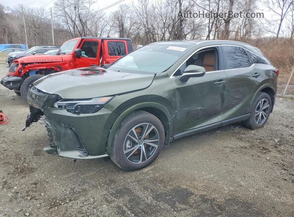 2T2BBMCA8SC084488 2025 LEXUS RX Зеленый Передняя левая четверть