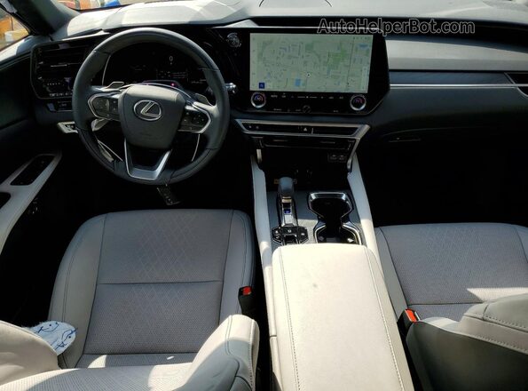 2T2BBMCAXSC072987 2025 LEXUS RX Угольный Вид панели приборов