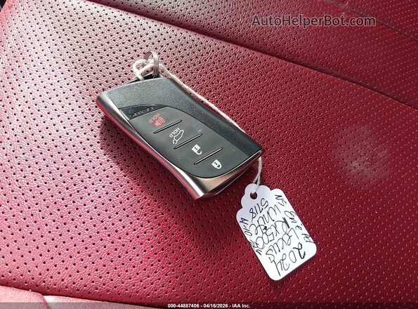 2T2BCMEA0RC015718 2024 LEXUS RX 500H White Widok deski rozdzielczej