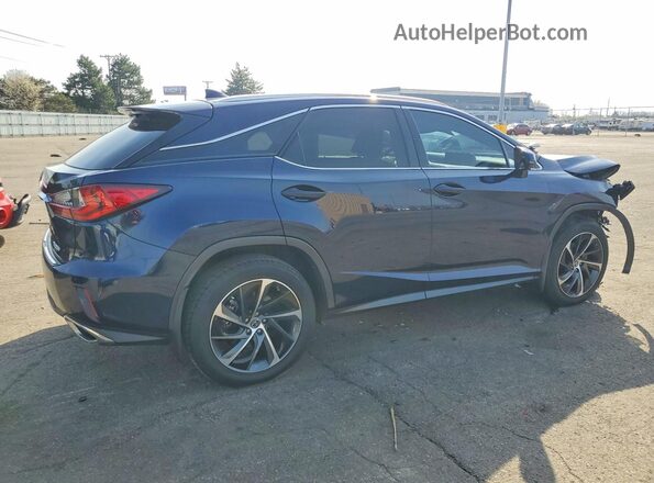 2T2BZMCA3JC138225 2018 LEXUS RX Синий Задняя правая четверть