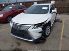 2017 Lexus Rx 350   White vin: 2T2BZMCA4HC077980