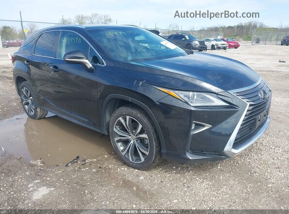2T2BZMCA4HC123498 2017 LEXUS RX 350 Black Przód prawy